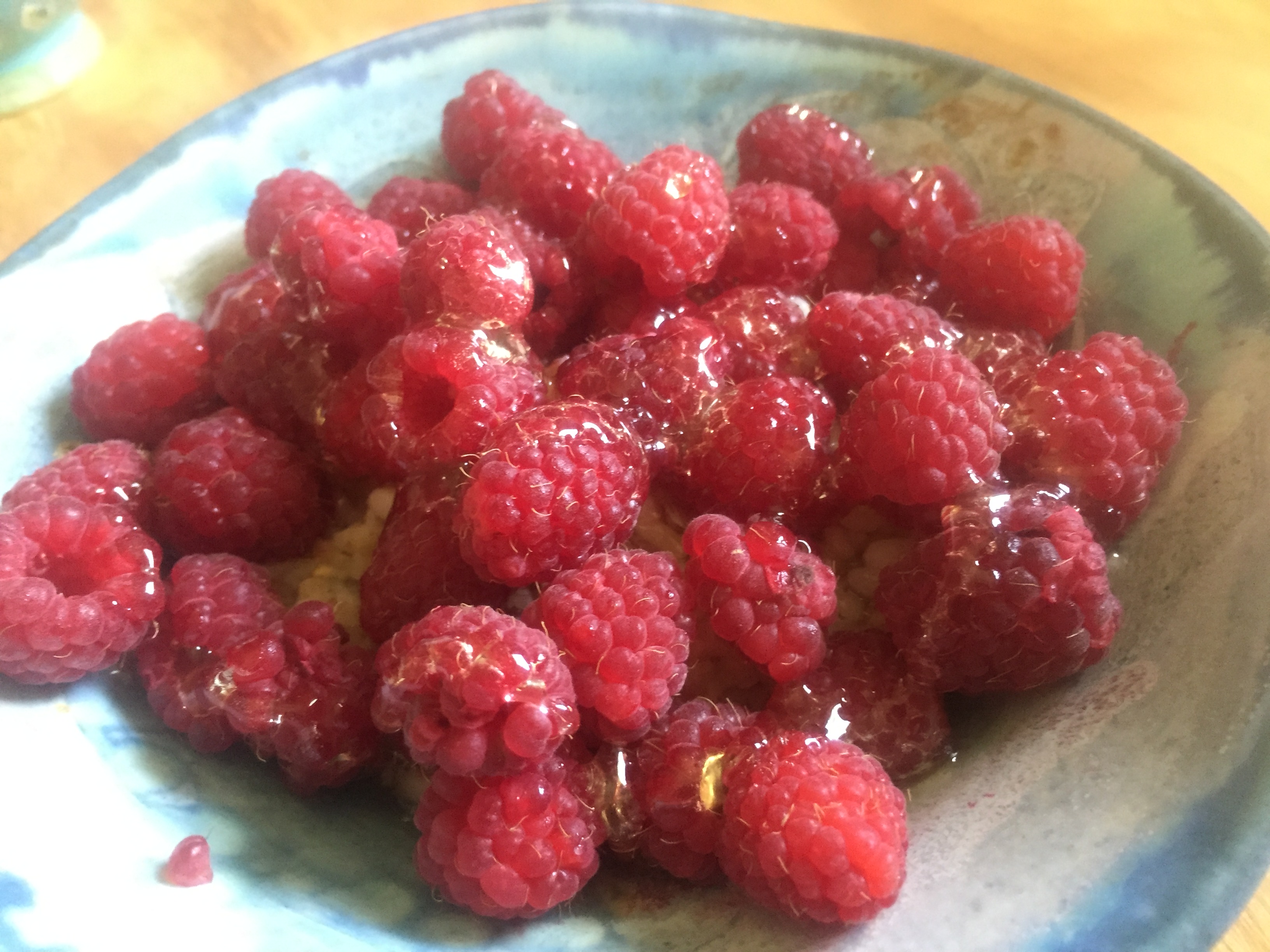 Raspberries and Honey