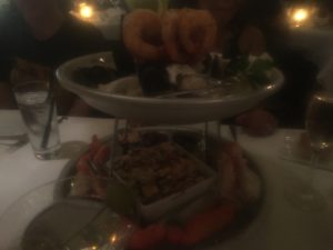 Seafood platter