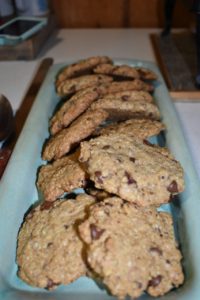 Homemade Chocolate Chip Oatmeal Cookies