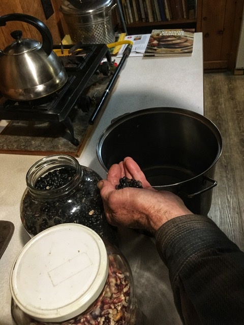 Dad’s Homegrown Black Beans